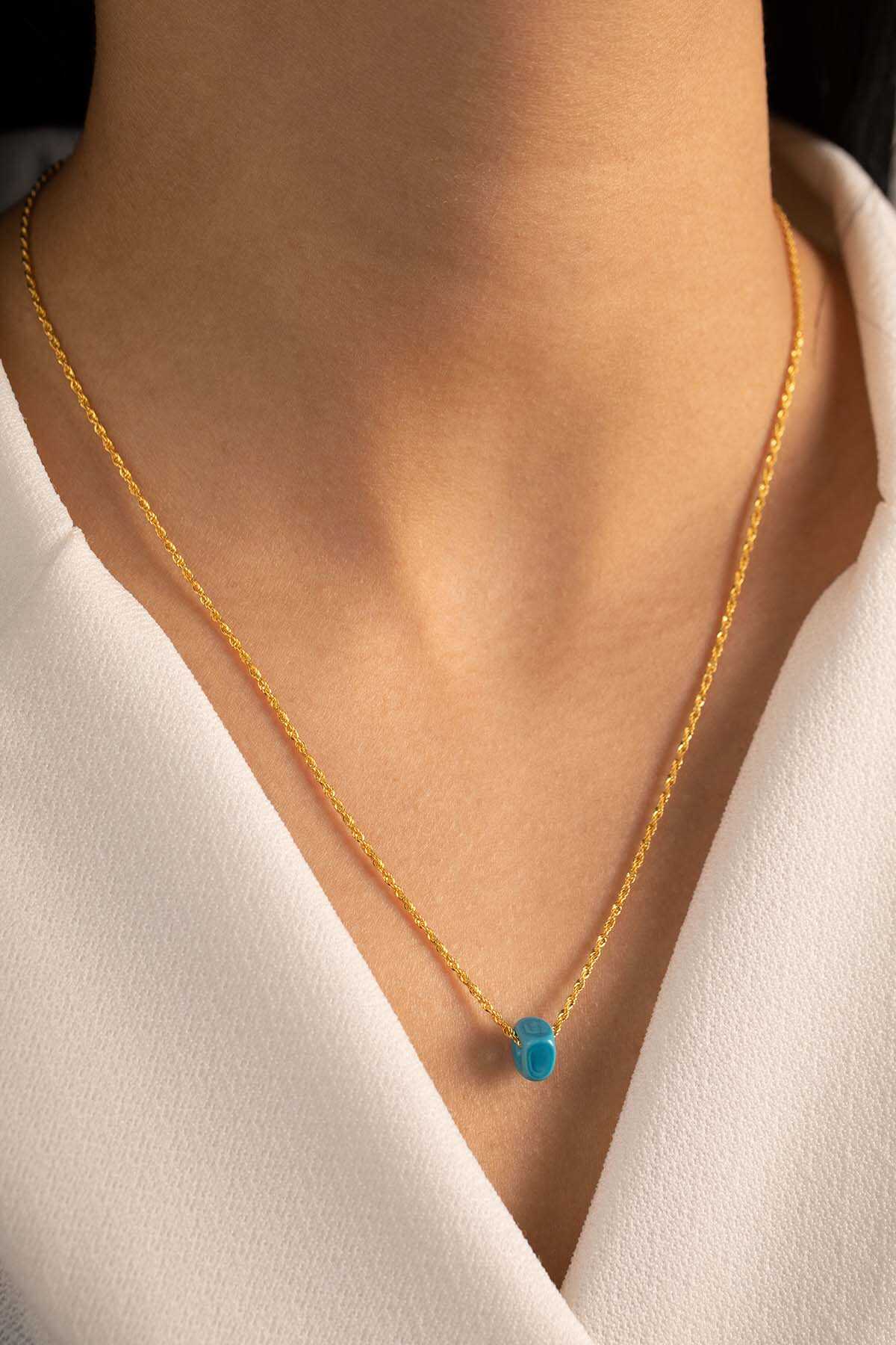 Halat Burgu Zincir İnce Kolye - Yavuz Kuyumculuk (2)