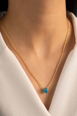 Halat Burgu Zincir İnce Kolye - 2