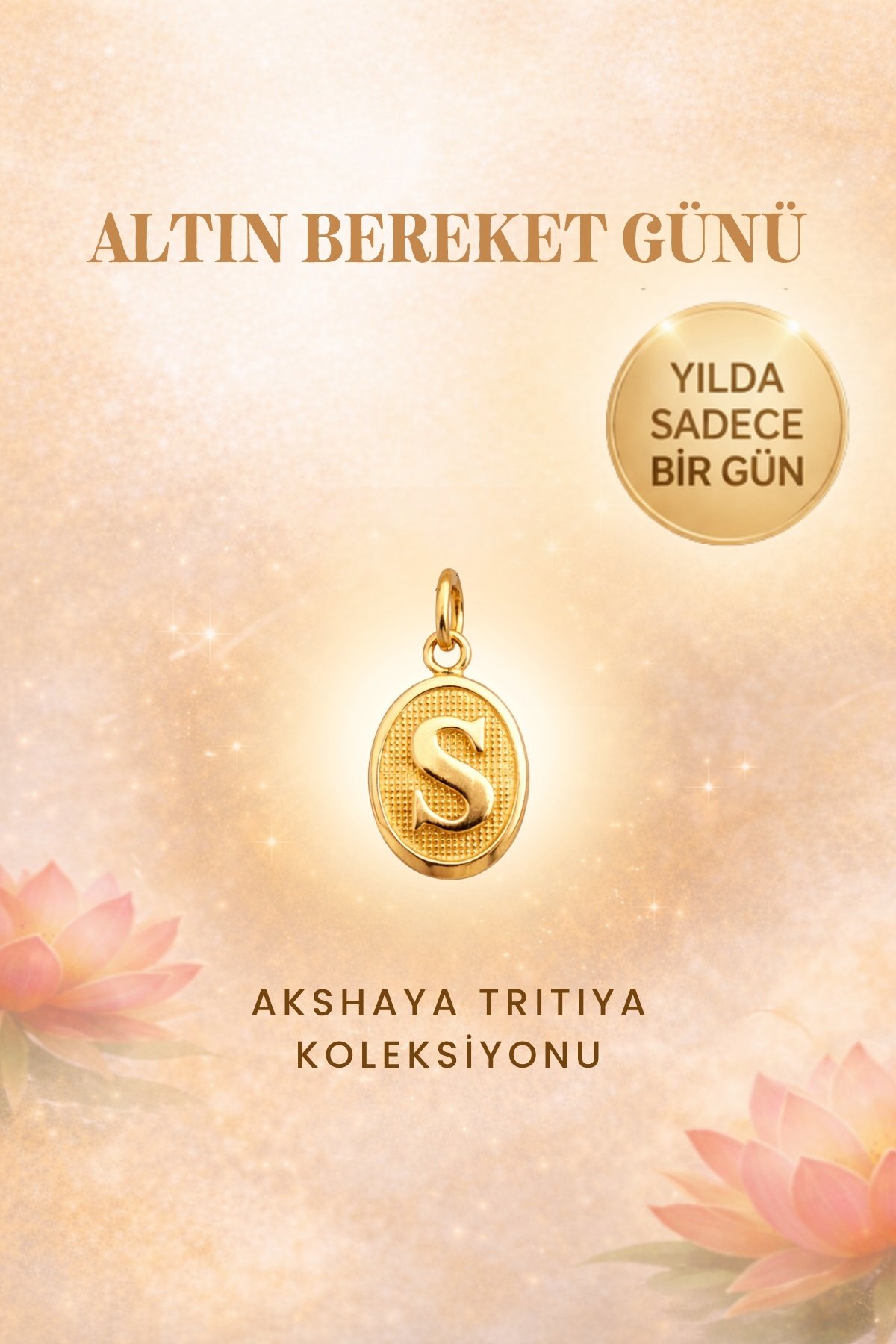 Harf Nostaljik Kolye Uç - Yavuz Kuyumculuk (2)