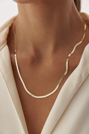 İtalyan Ezme Kemer Kolye - 6