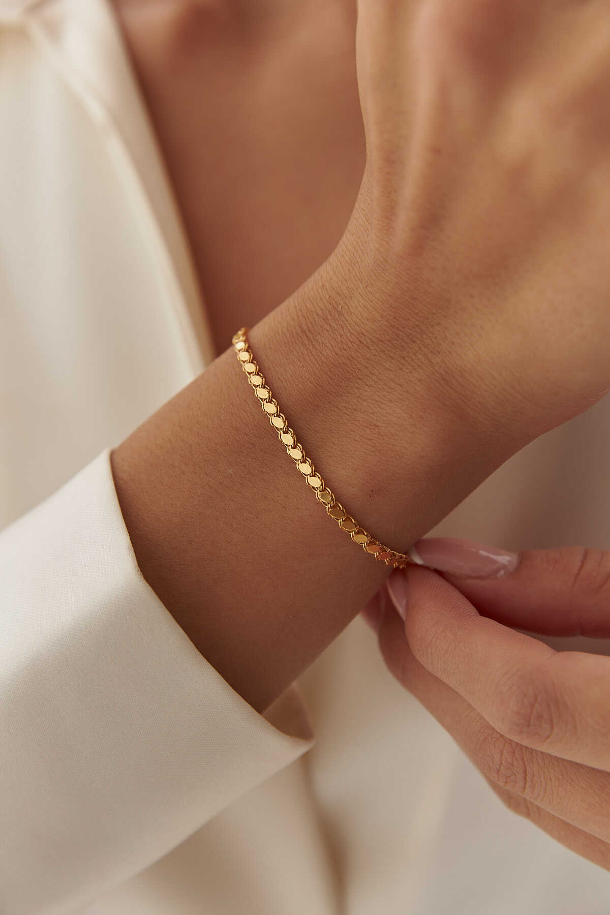 Pullu Halep Bileklik Orta - Yavuz Kuyumculuk