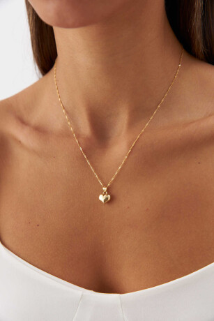 Singapur Zincir Kalp Kolye - 6