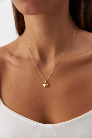 Singapur Zincir Kalp Kolye - 7