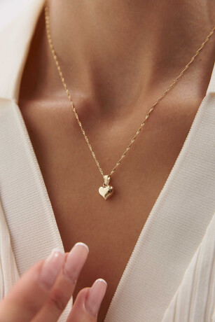 Singapur Zincir Kalp Kolye - 8