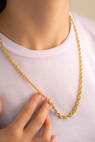 Süzme Halat Zincir Kolye - 3