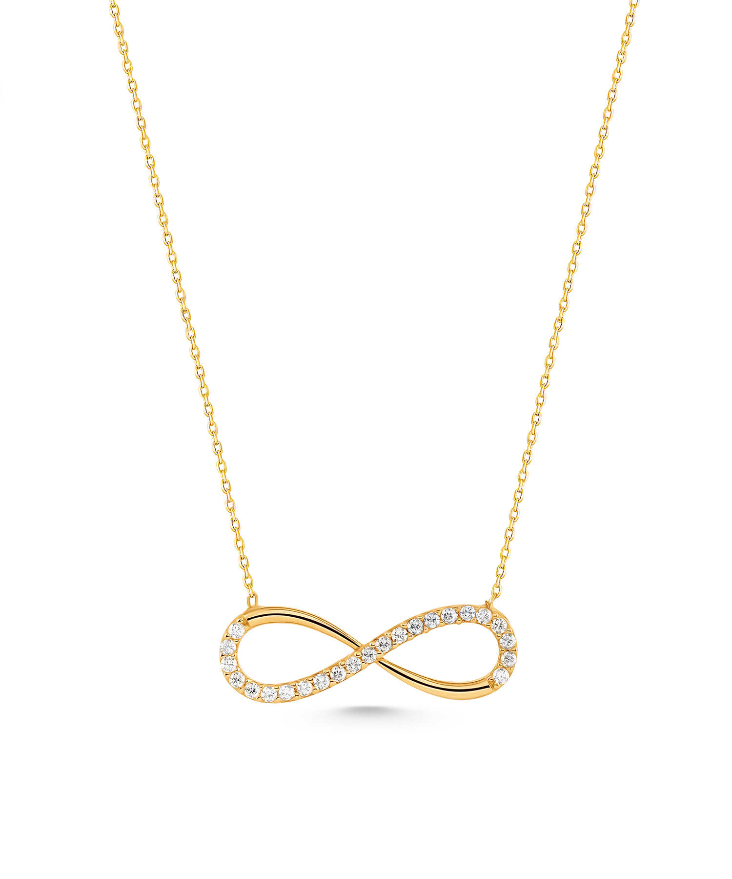 Taşlı Sonsuzluk Kolye - Yavuz Kuyumculuk (2)