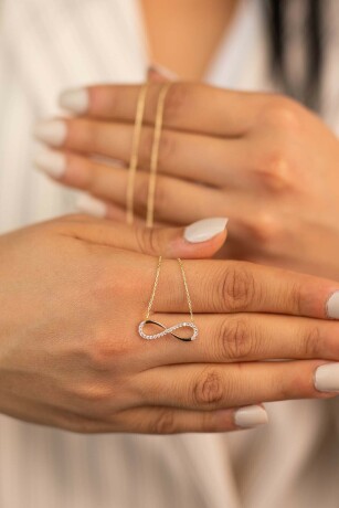 Taşlı Sonsuzluk Kolye - 6