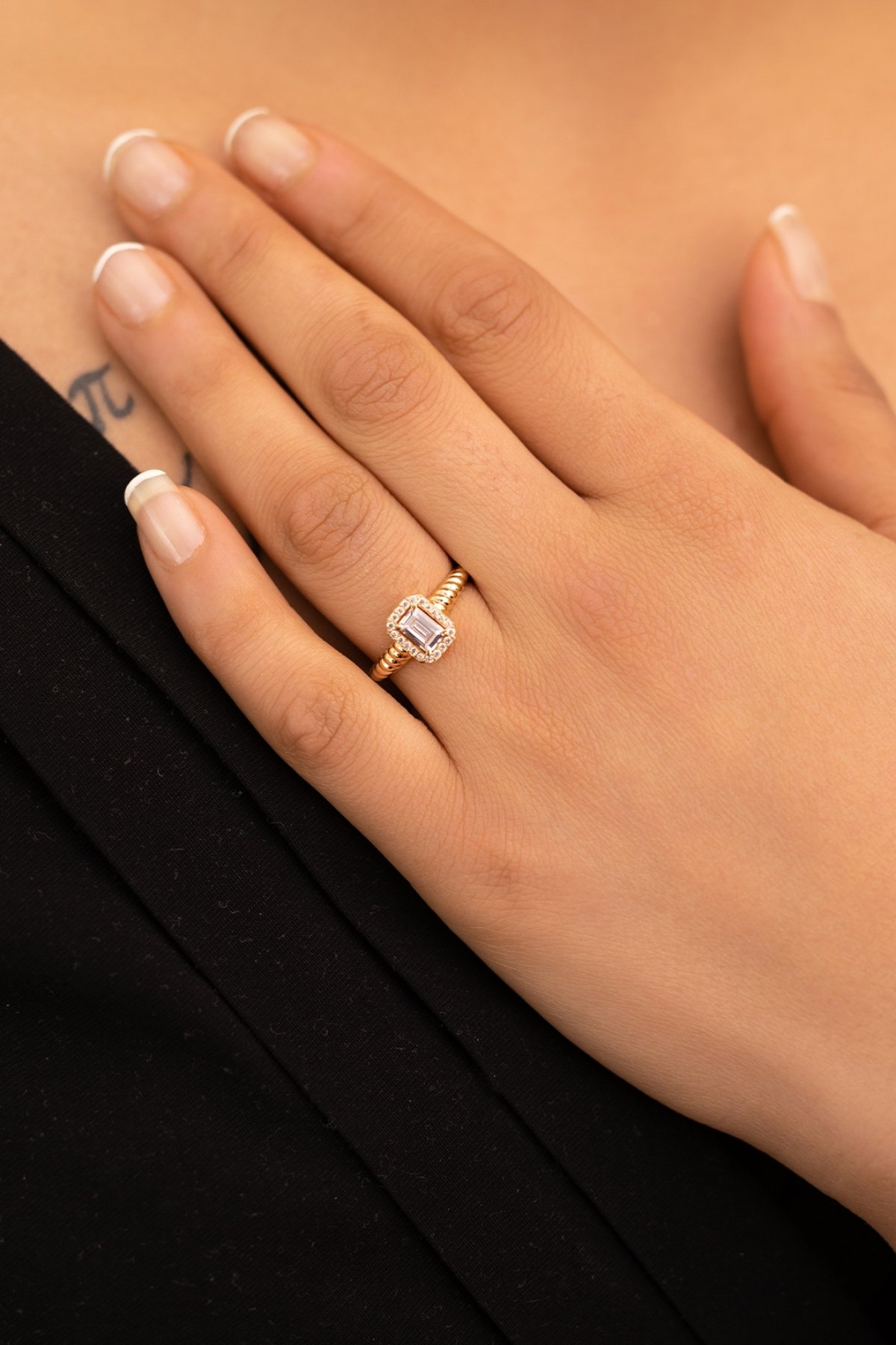 Baget Burgu Yüzük - Yavuz Kuyumculuk (1)