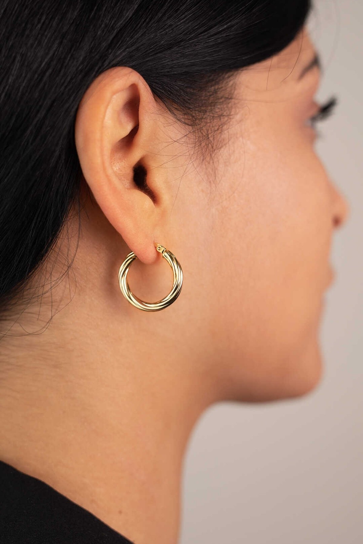 Burgu Halka Küpe - Yavuz Kuyumculuk (1)