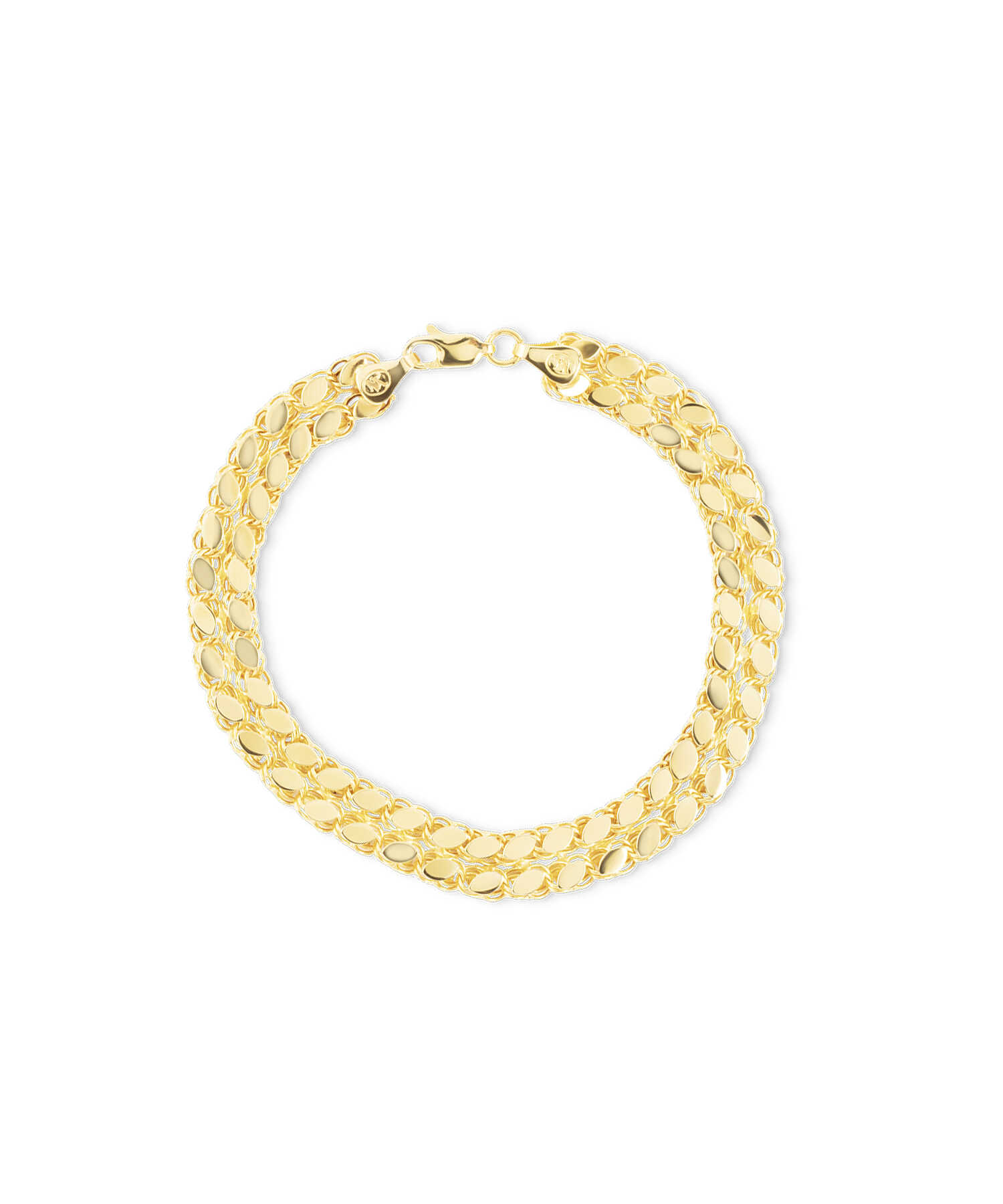 Çift Sıra Pullu Halep Bileklik - Yavuz Kuyumculuk (1)