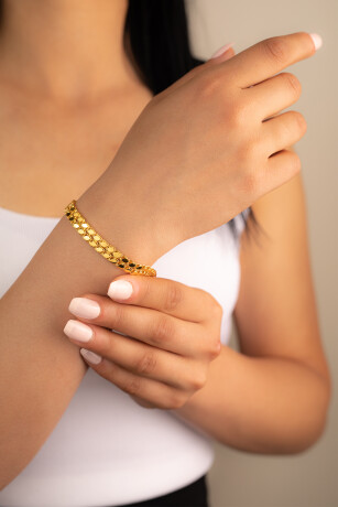 Çift Sıra Pullu Halep Bileklik - 3