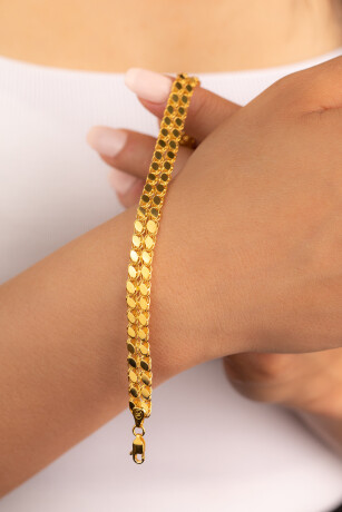 Çift Sıra Pullu Halep Bileklik - 4