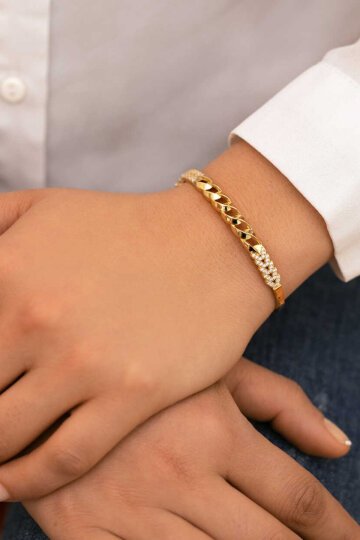 Gurmet Zincir Desenli Kelepçe - 1