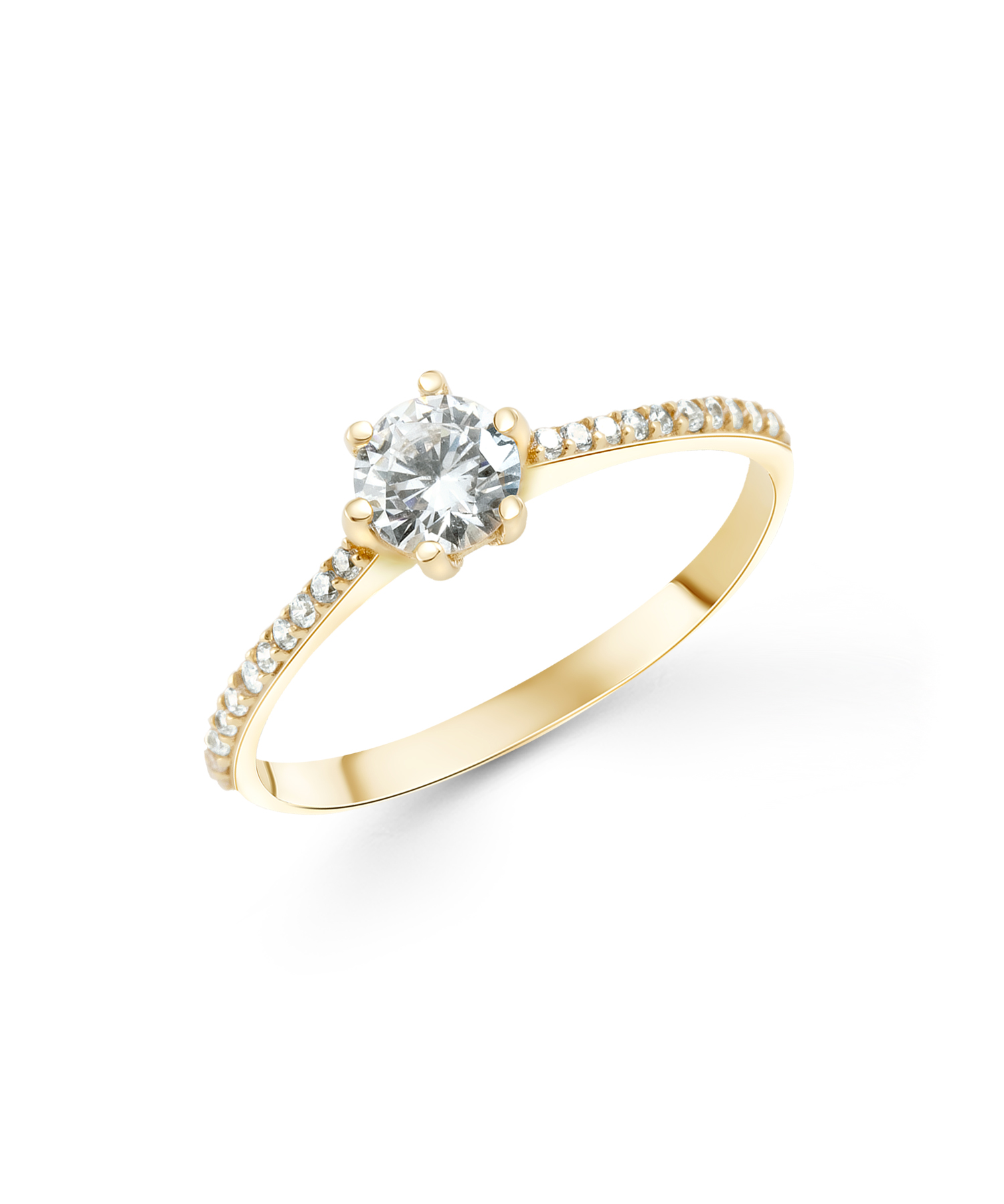 Kadın Klasik Tektaş Yüzük - Yavuz Kuyumculuk (2)