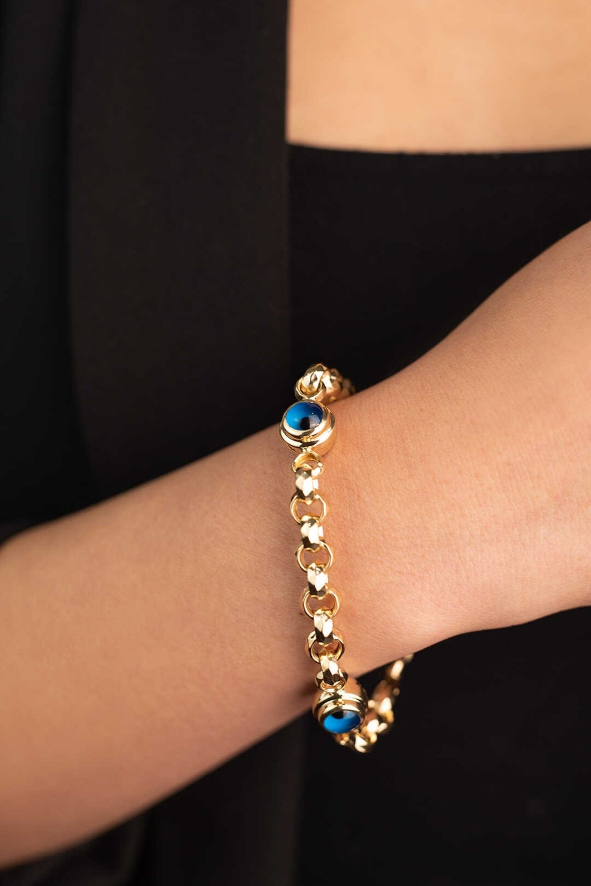 Kalemli Göz Bileklik - Yavuz Kuyumculuk (1)