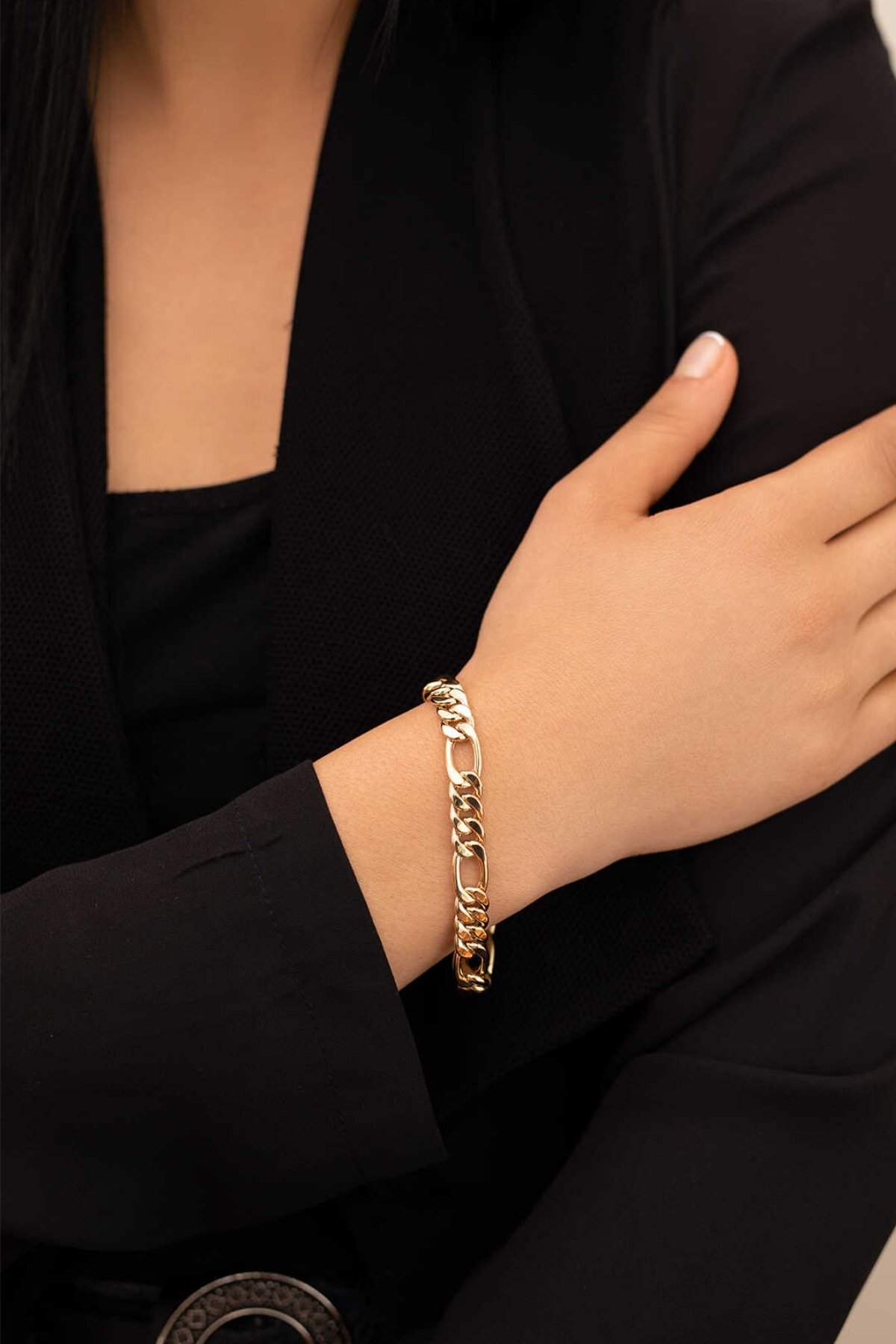 Figaro Bileklik Kalın - Yavuz Kuyumculuk (1)