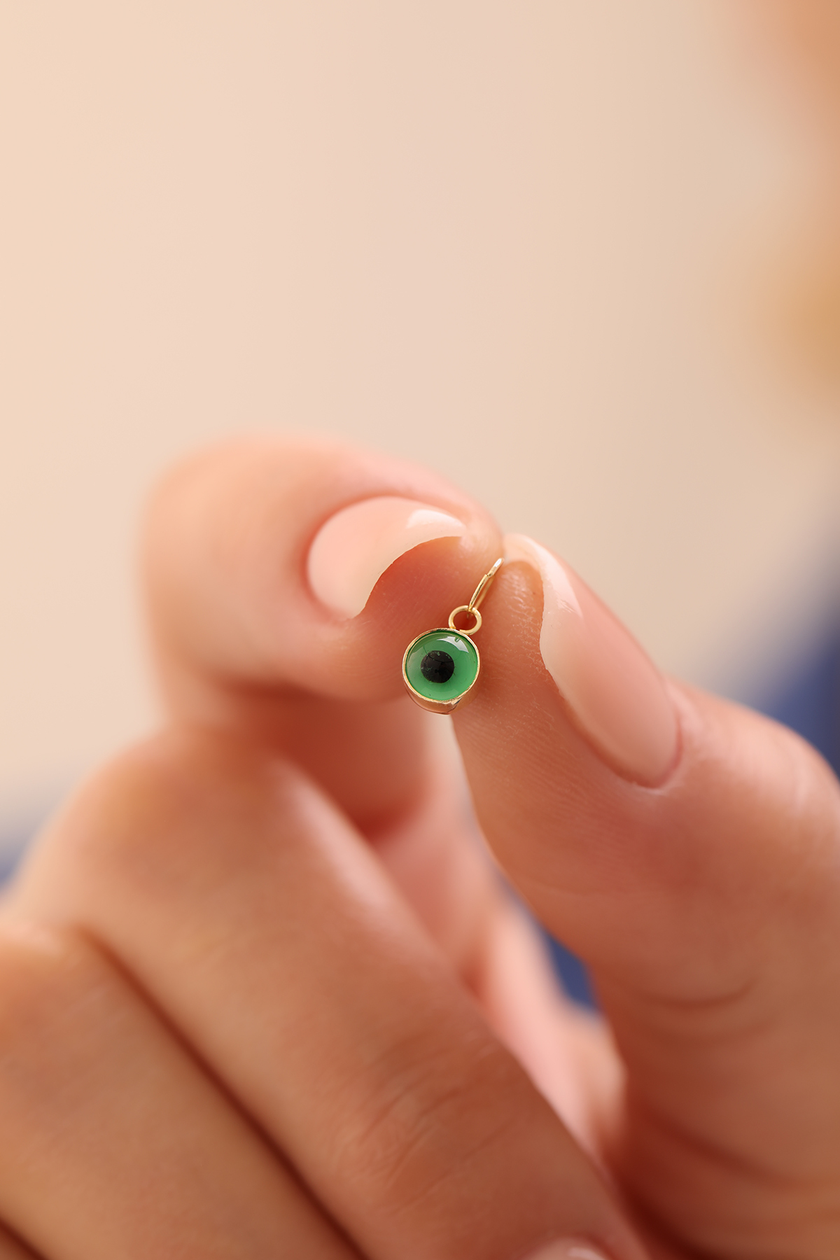 Yeşil Göz Boncuk Kolye Ucu - Yavuz Kuyumculuk (1)