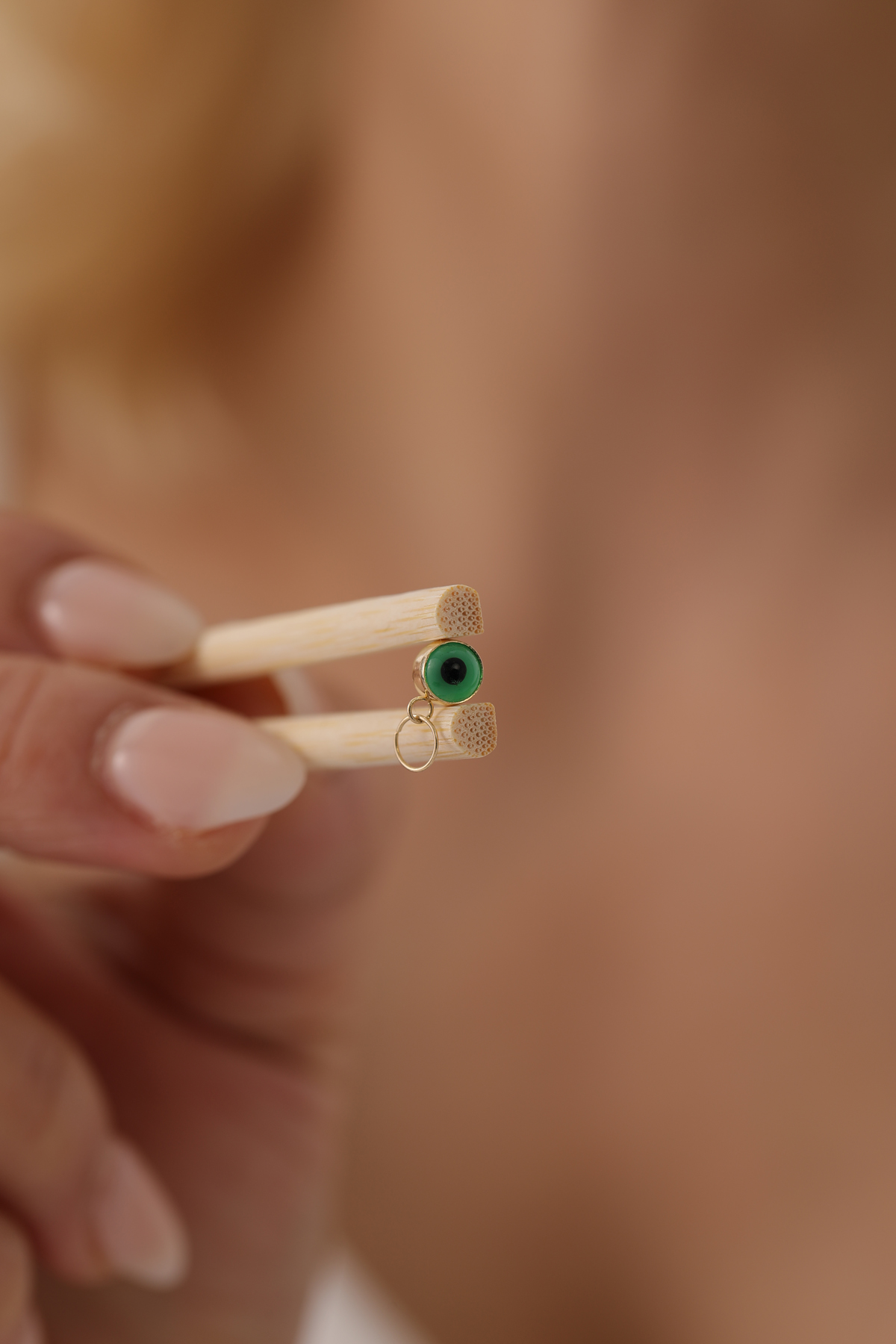 Yeşil Göz Boncuk Kolye Ucu - Yavuz Kuyumculuk (1)