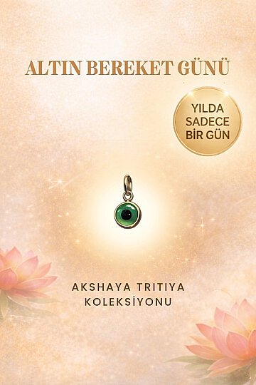 Yeşil Göz Boncuk Kolye Ucu - 2