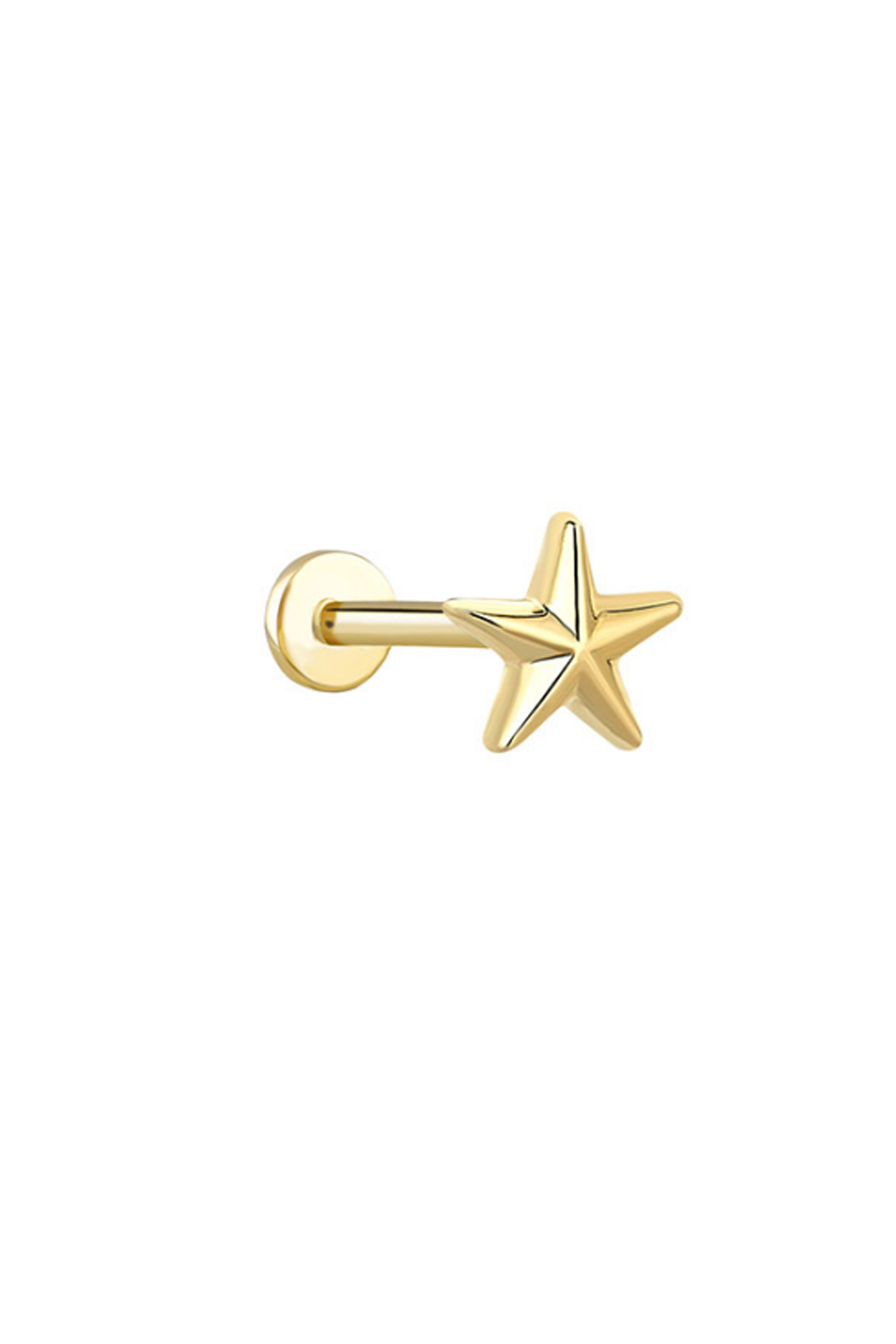 Yıldız Form Tragus Piercing - Yavuz Kuyumculuk (1)