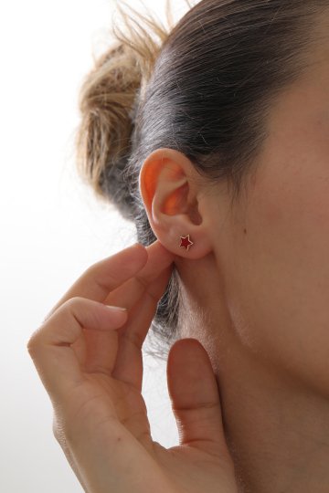 Yıldız Top Küpe - 1