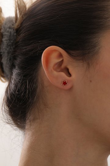 Yıldız Top Küpe - 2