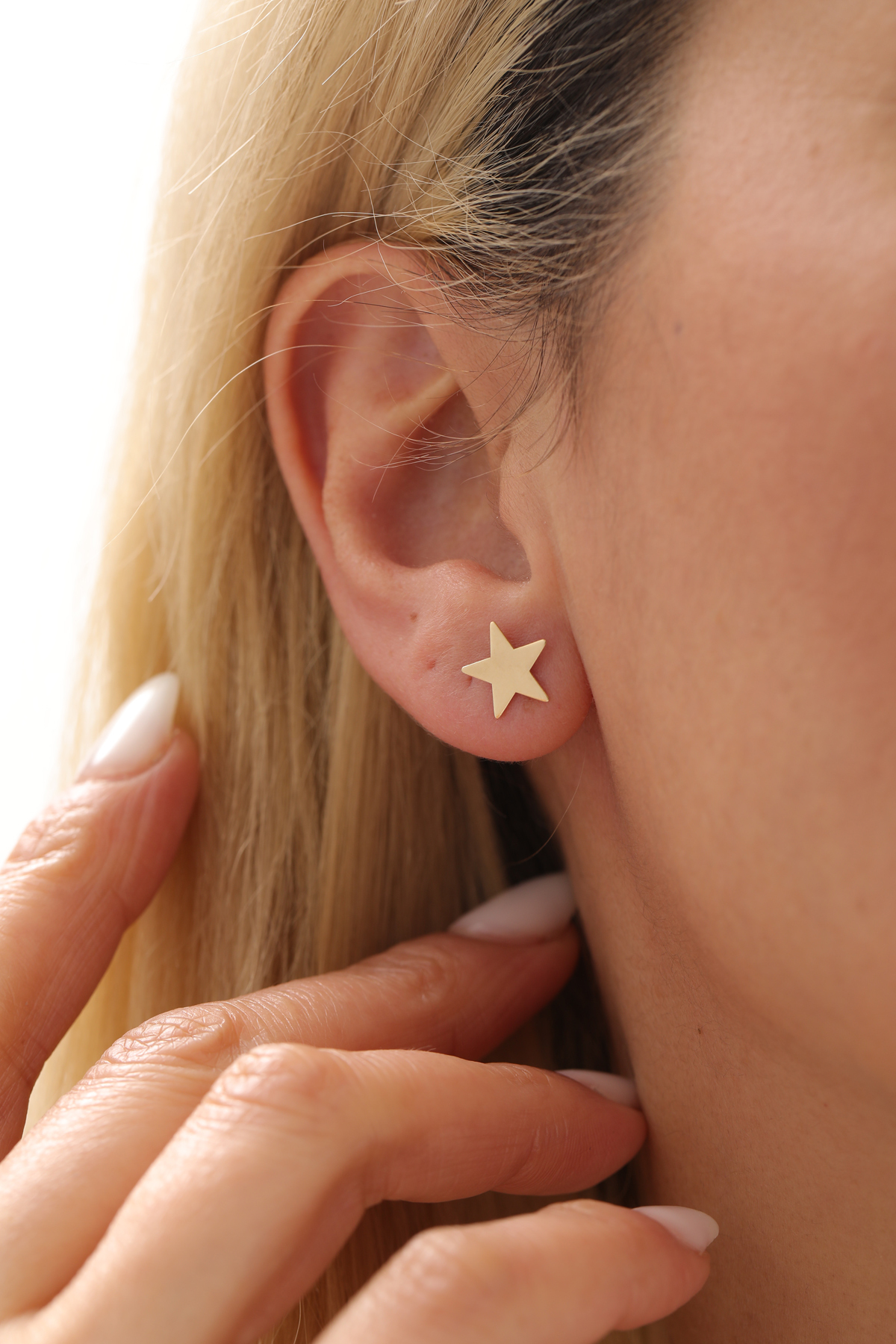 Yıldız Top Küpe - Yavuz Kuyumculuk