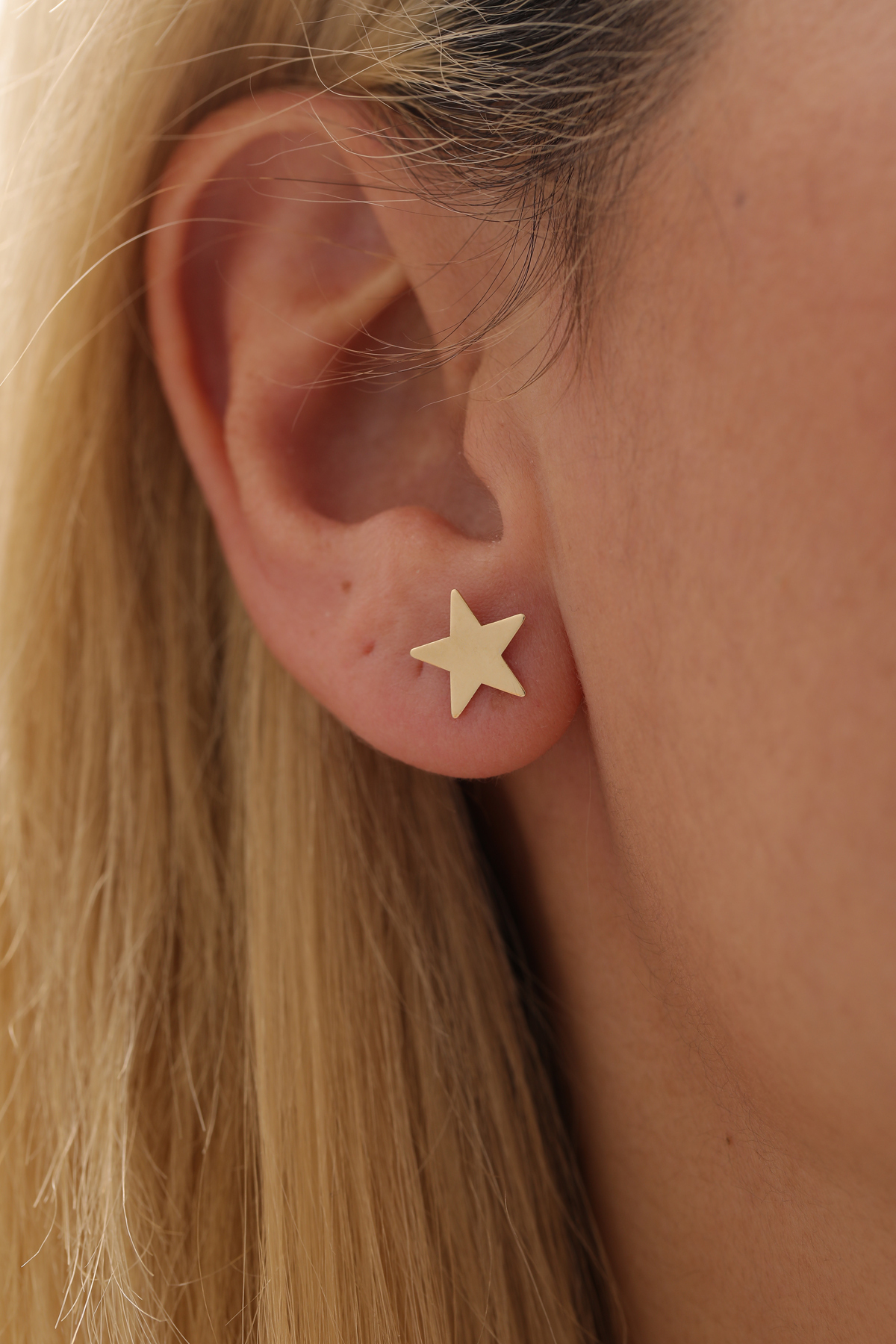 Yıldız Top Küpe - Yavuz Kuyumculuk (1)