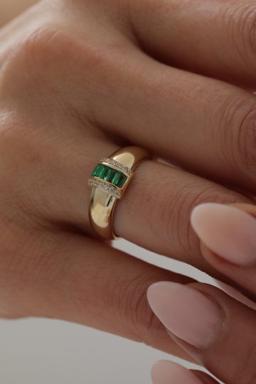 Zümrüt Baget Yüzük - 2