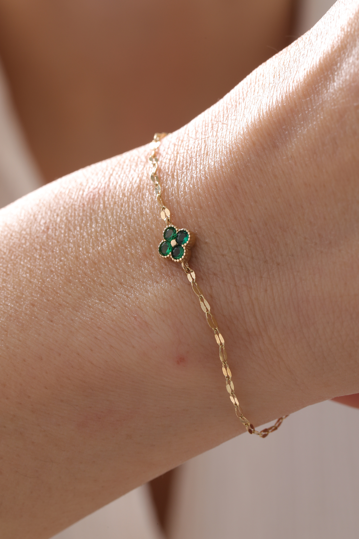 Zümrüt Yonca Bileklik - Yavuz Kuyumculuk (2)